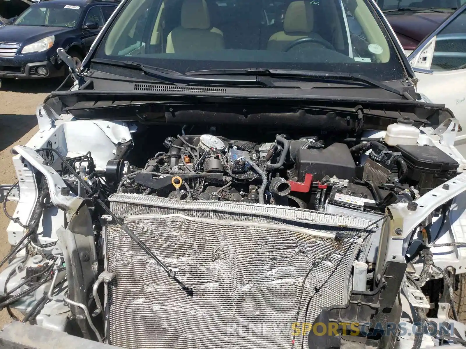 7 Photograph of a damaged car 5TDJZRFH0KS626921 TOYOTA HIGHLANDER 2019