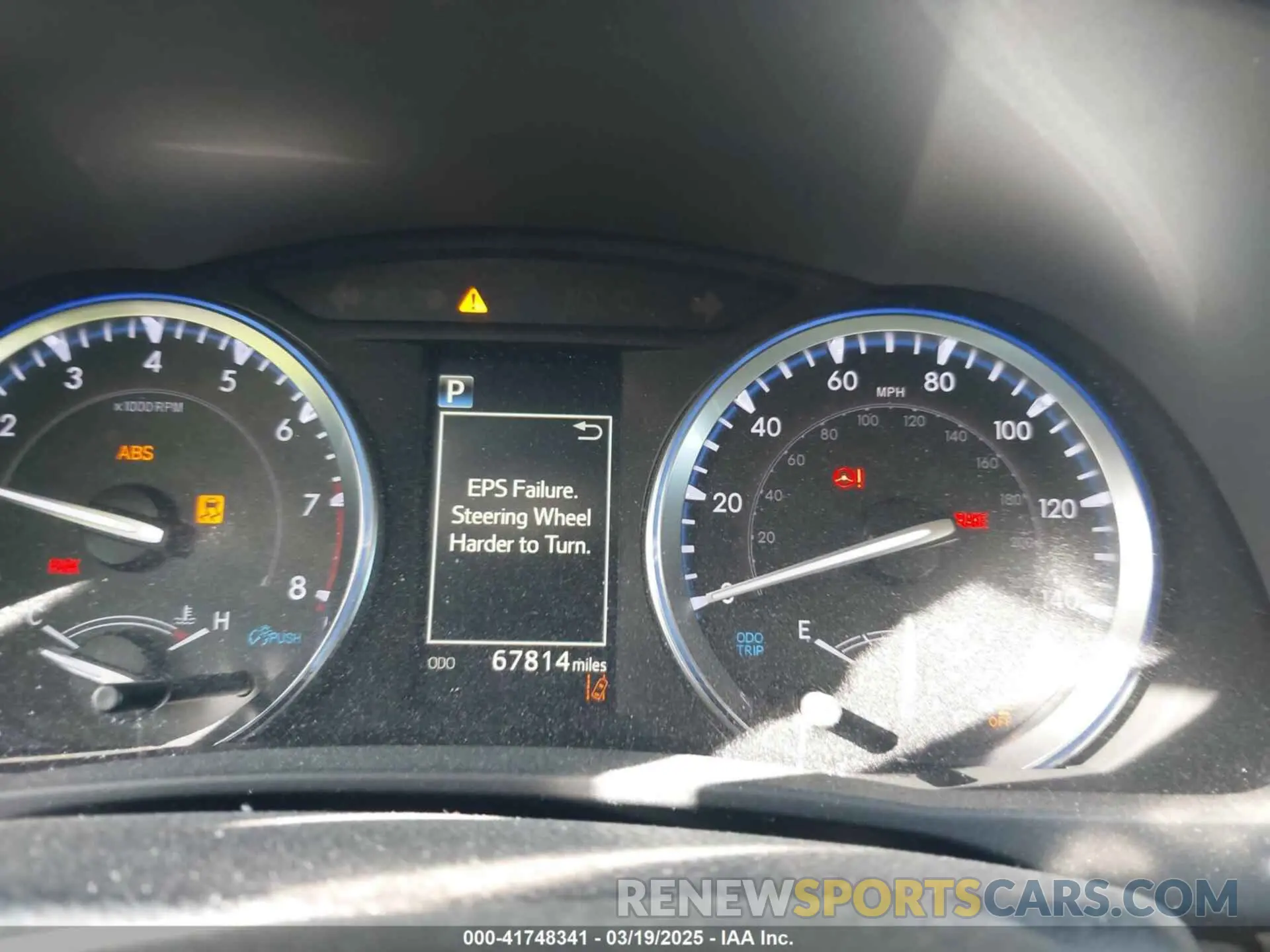 7 Photograph of a damaged car 5TDJZRFH1KS603437 TOYOTA HIGHLANDER 2019
