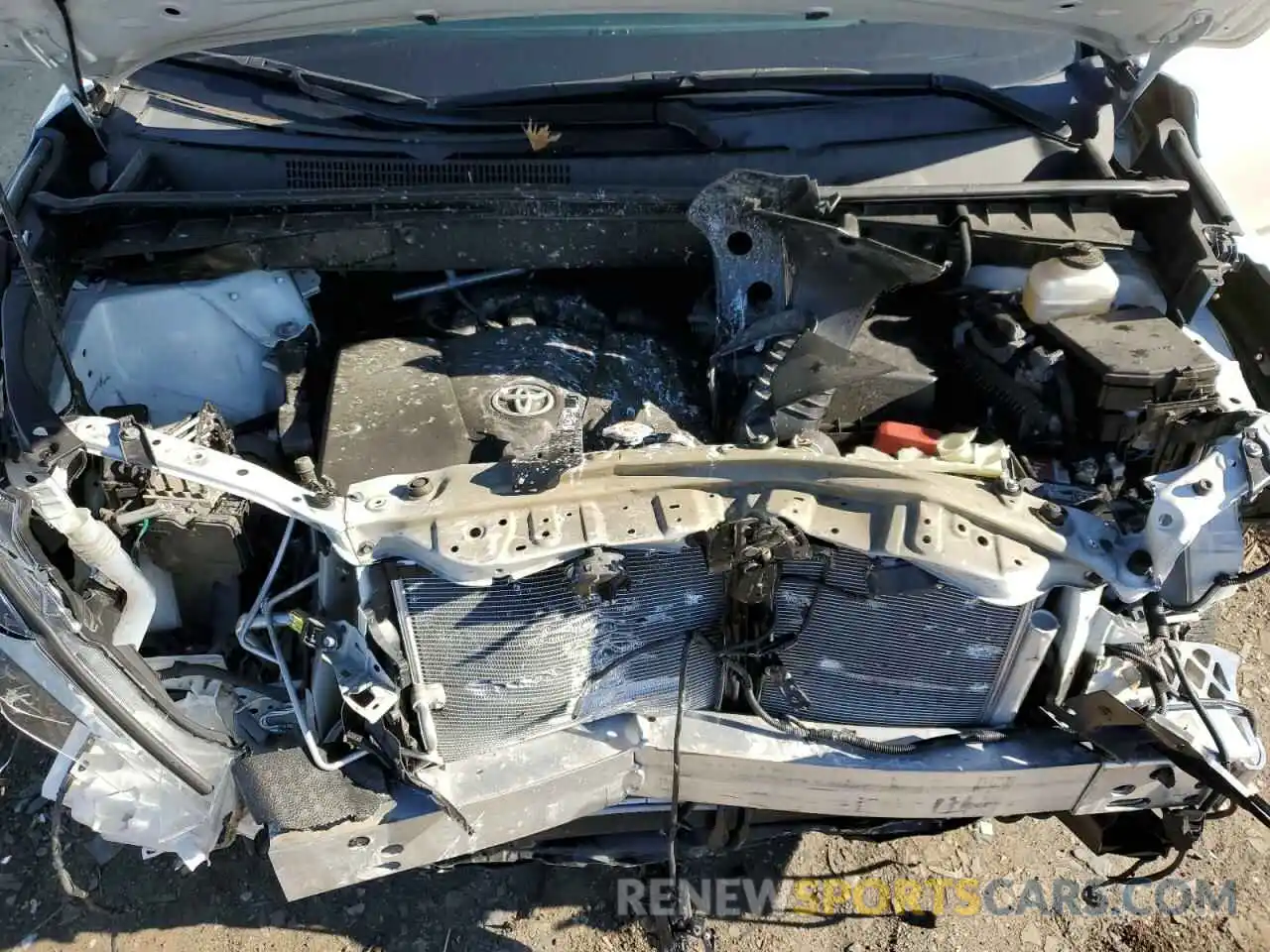 12 Photograph of a damaged car 5TDJZRFH2KS599334 TOYOTA HIGHLANDER 2019