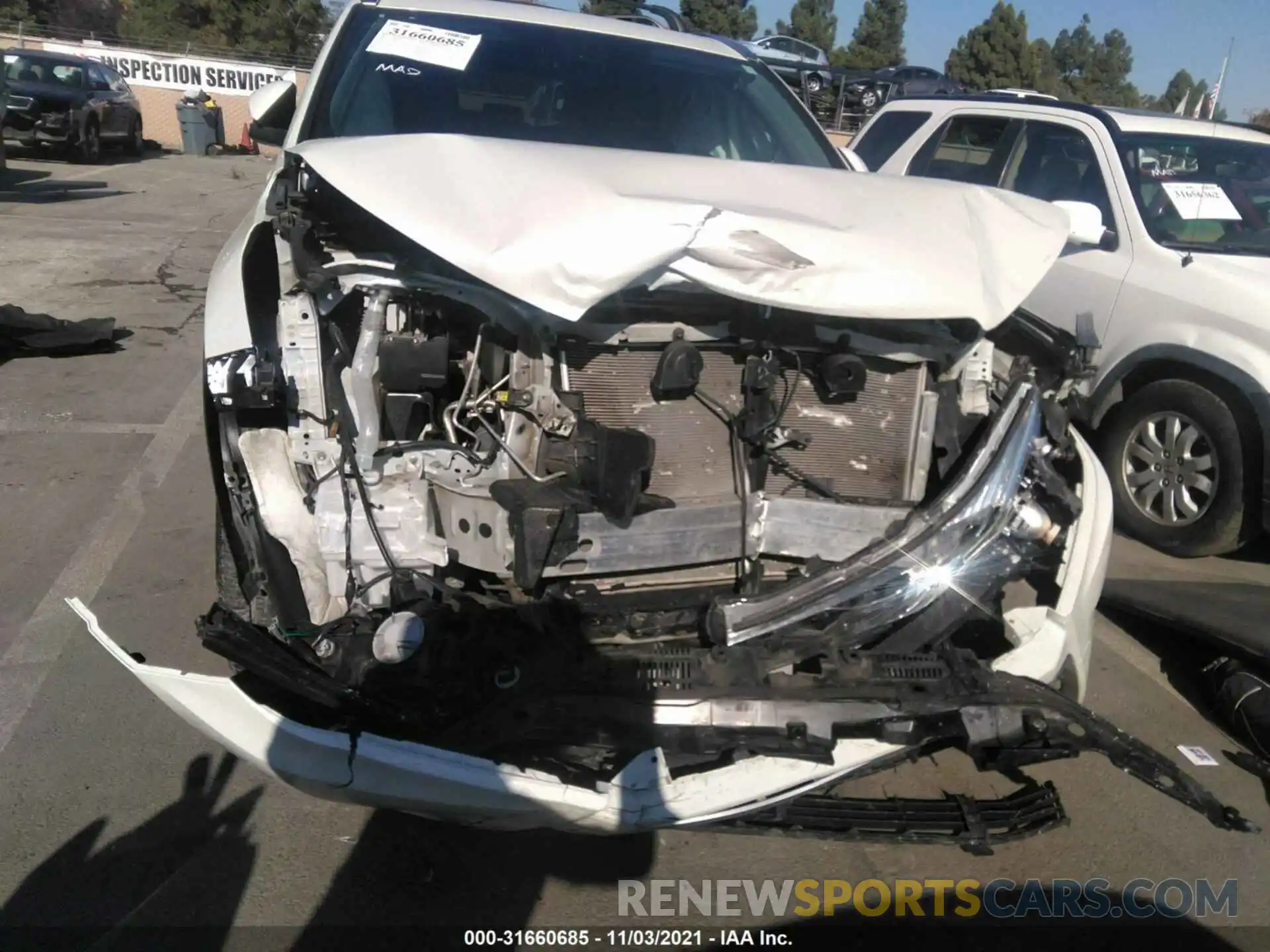 6 Photograph of a damaged car 5TDJZRFH2KS626113 TOYOTA HIGHLANDER 2019