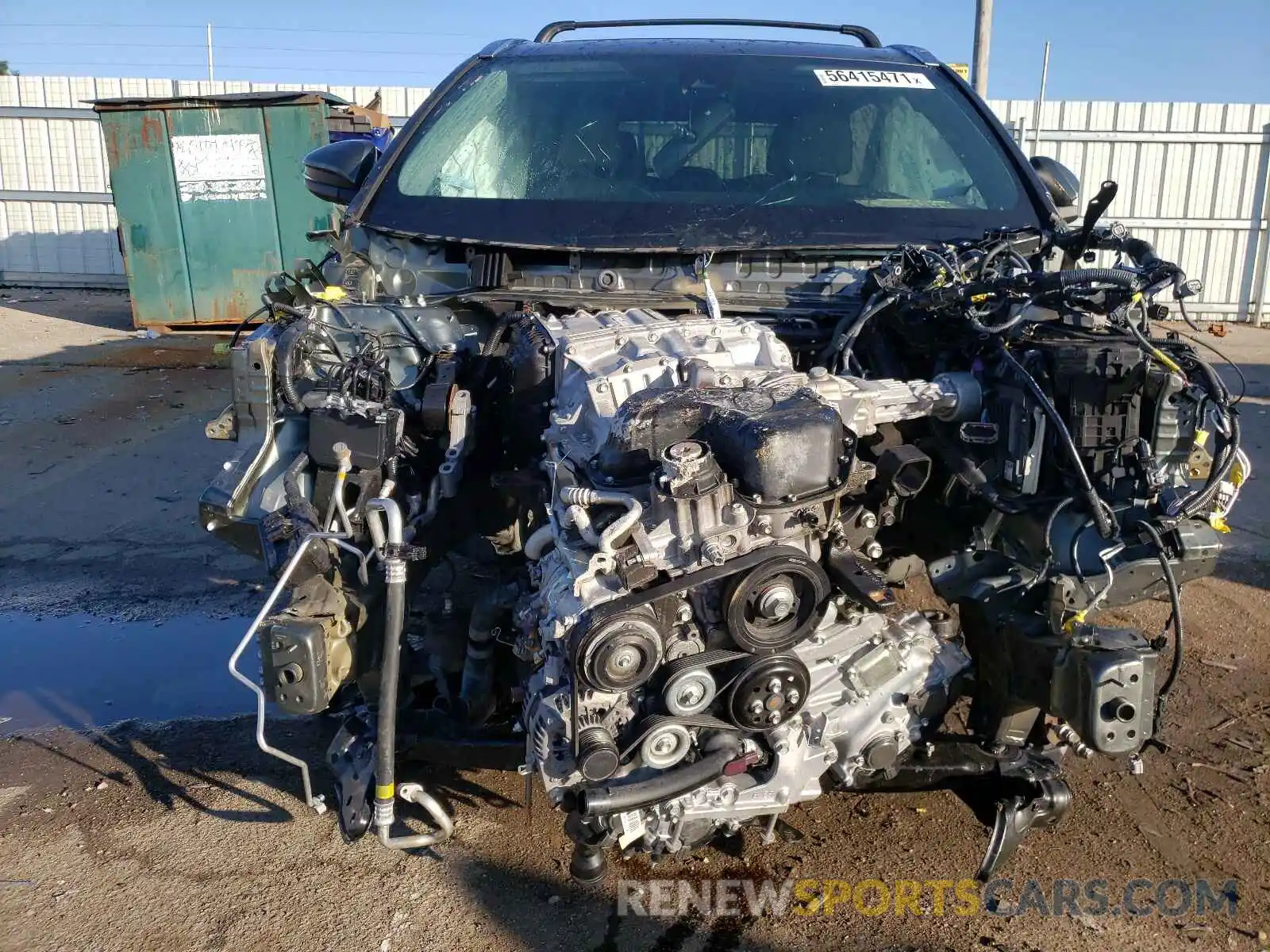 9 Photograph of a damaged car 5TDJZRFH3KS951448 TOYOTA HIGHLANDER 2019