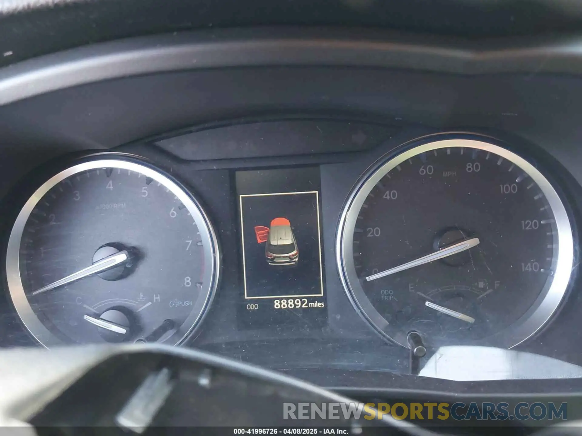 7 Photograph of a damaged car 5TDJZRFH4KS568084 TOYOTA HIGHLANDER 2019