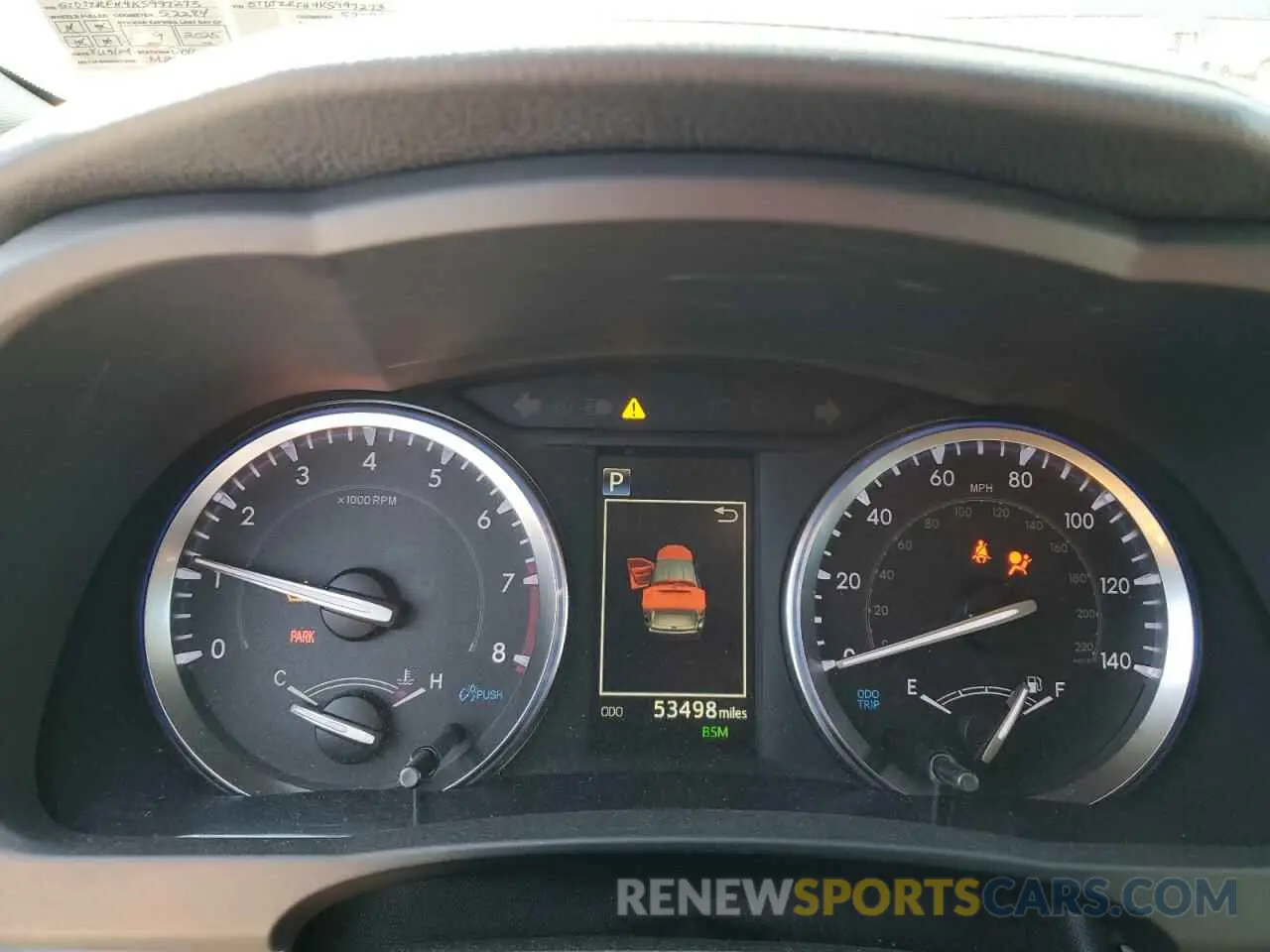 9 Photograph of a damaged car 5TDJZRFH4KS997273 TOYOTA HIGHLANDER 2019