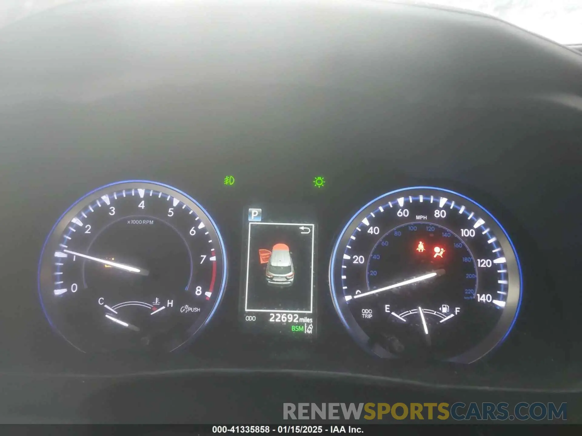 7 Photograph of a damaged car 5TDJZRFH5KS572144 TOYOTA HIGHLANDER 2019