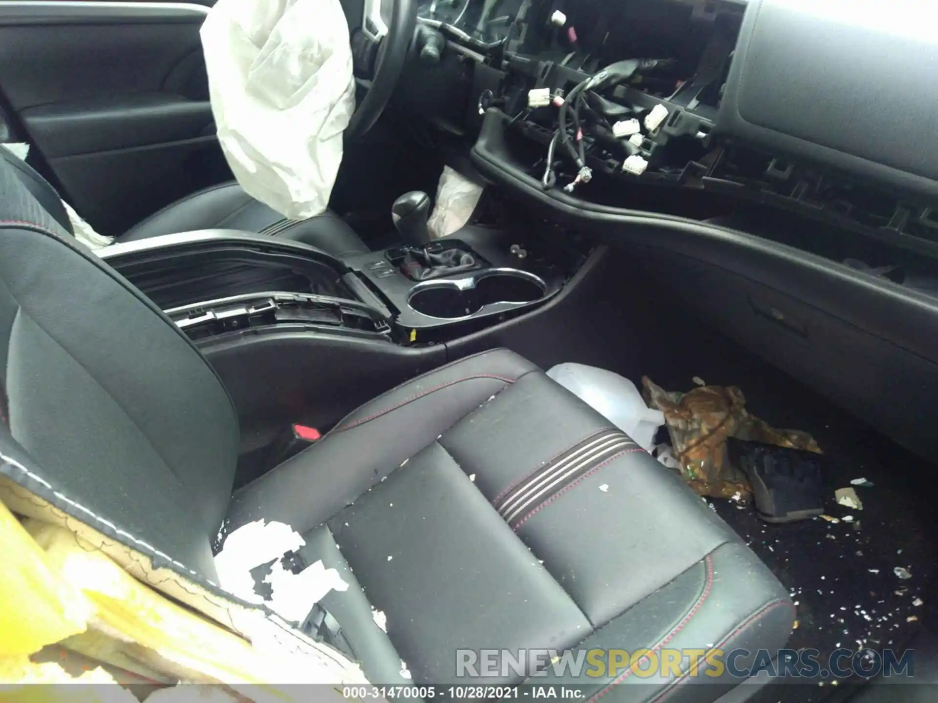 5 Photograph of a damaged car 5TDJZRFH5KS613033 TOYOTA HIGHLANDER 2019