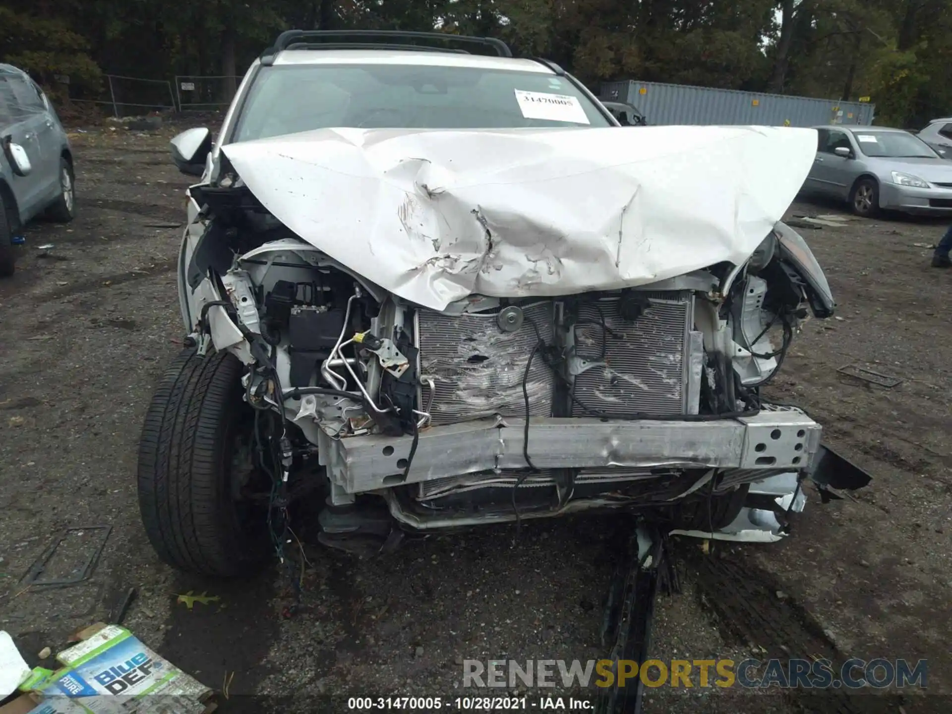 6 Photograph of a damaged car 5TDJZRFH5KS613033 TOYOTA HIGHLANDER 2019