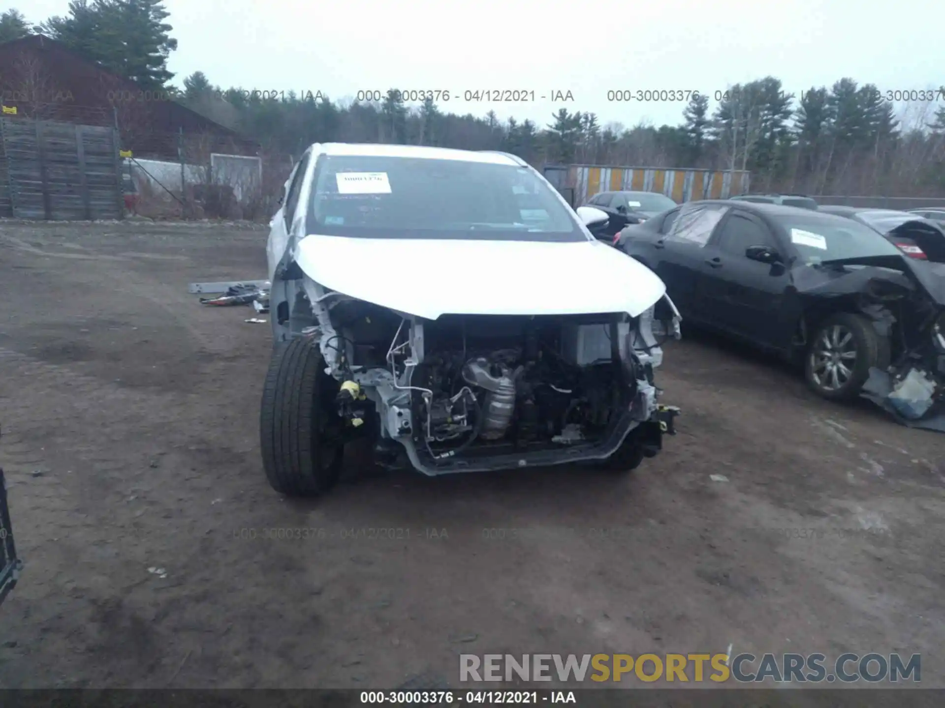 6 Photograph of a damaged car 5TDJZRFH5KS722091 TOYOTA HIGHLANDER 2019