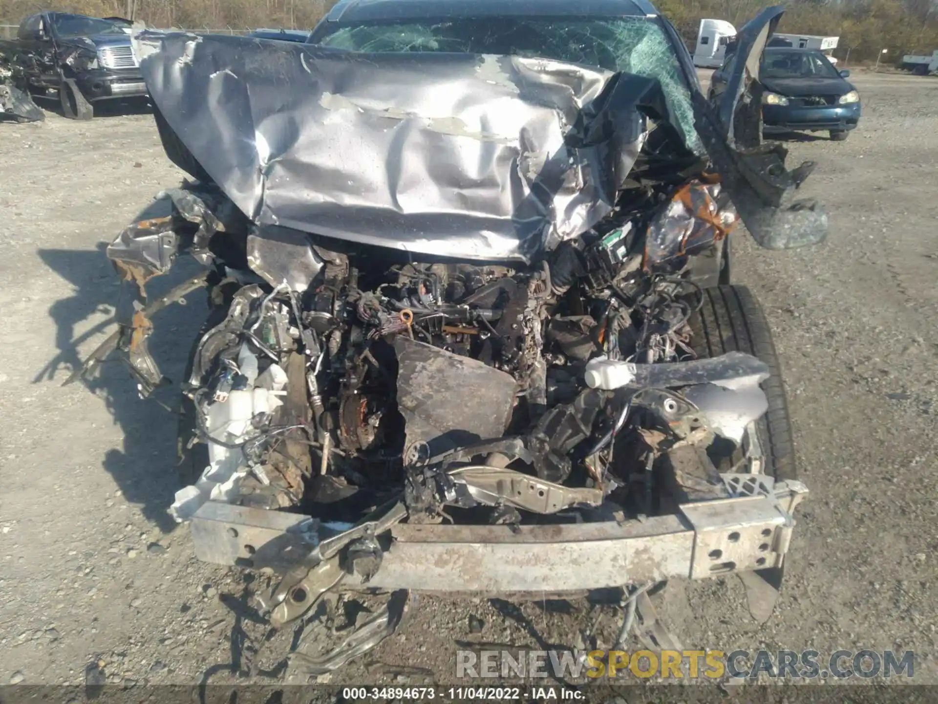 10 Photograph of a damaged car 5TDJZRFH6KS595416 TOYOTA HIGHLANDER 2019