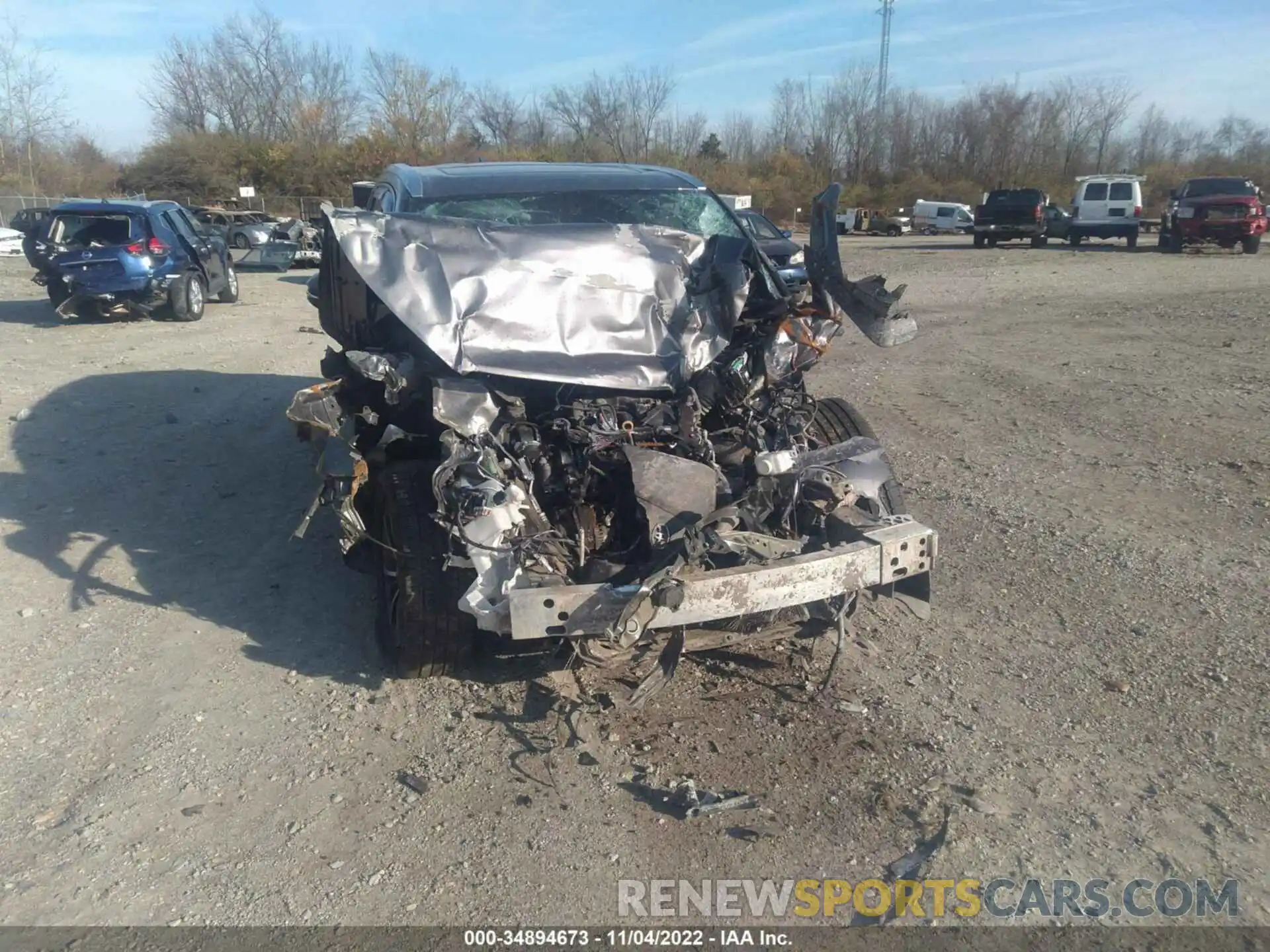 6 Photograph of a damaged car 5TDJZRFH6KS595416 TOYOTA HIGHLANDER 2019