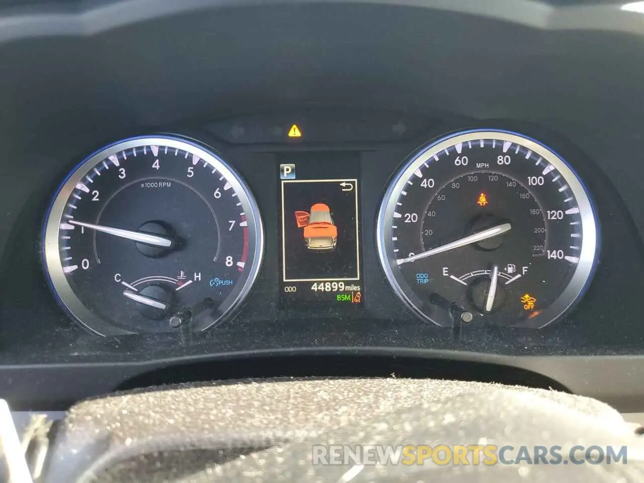 9 Photograph of a damaged car 5TDJZRFH7KS605368 TOYOTA HIGHLANDER 2019