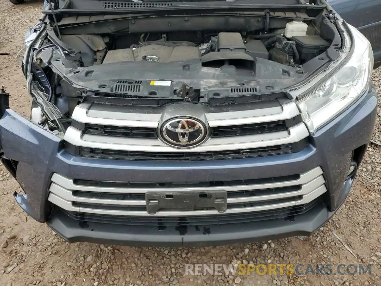 12 Photograph of a damaged car 5TDJZRFH7KS737529 TOYOTA HIGHLANDER 2019
