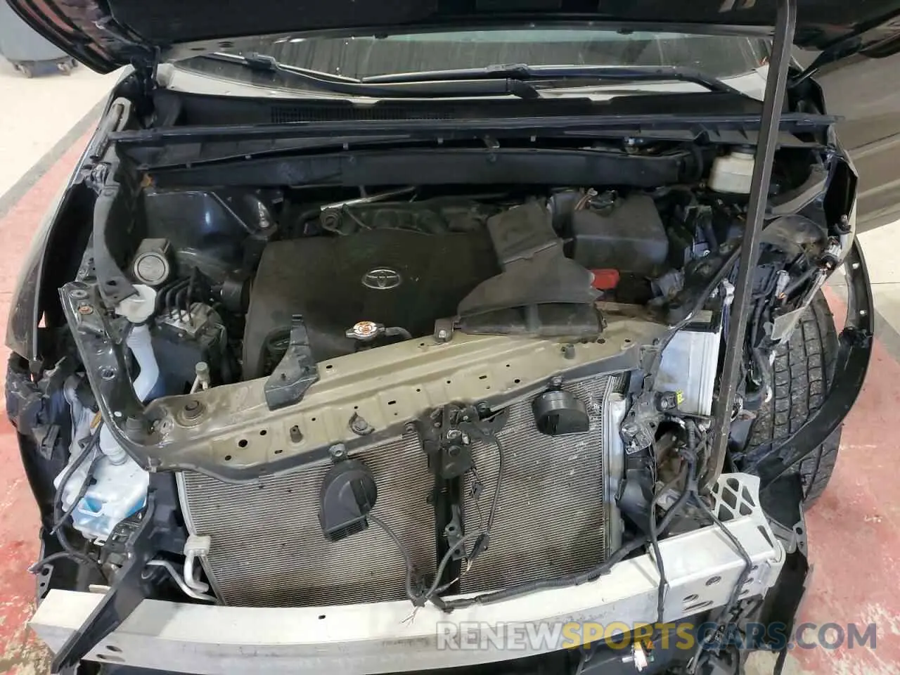 12 Photograph of a damaged car 5TDJZRFHXKS933268 TOYOTA HIGHLANDER 2019