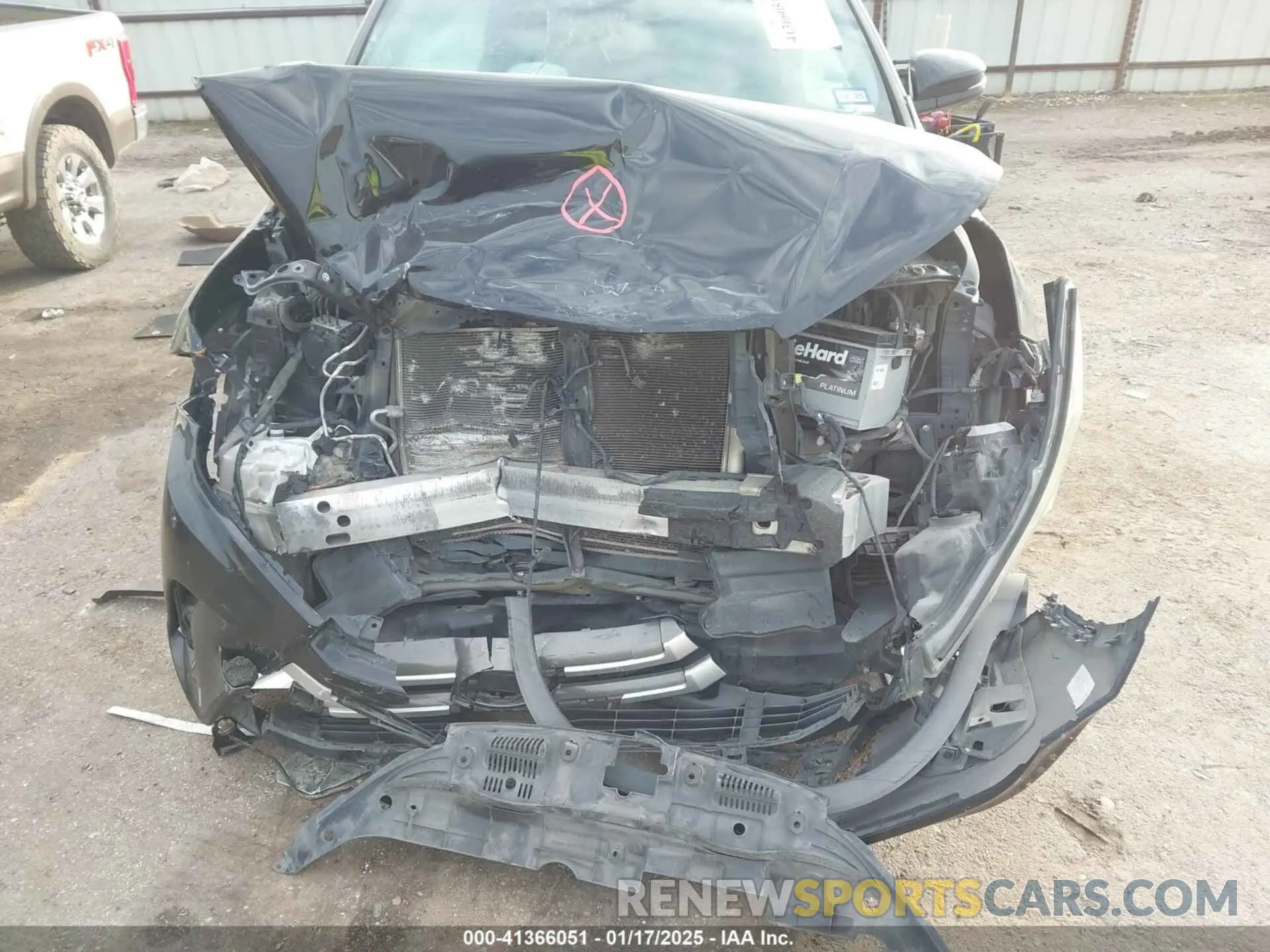6 Photograph of a damaged car 5TDKZRFH0KS560116 TOYOTA HIGHLANDER 2019