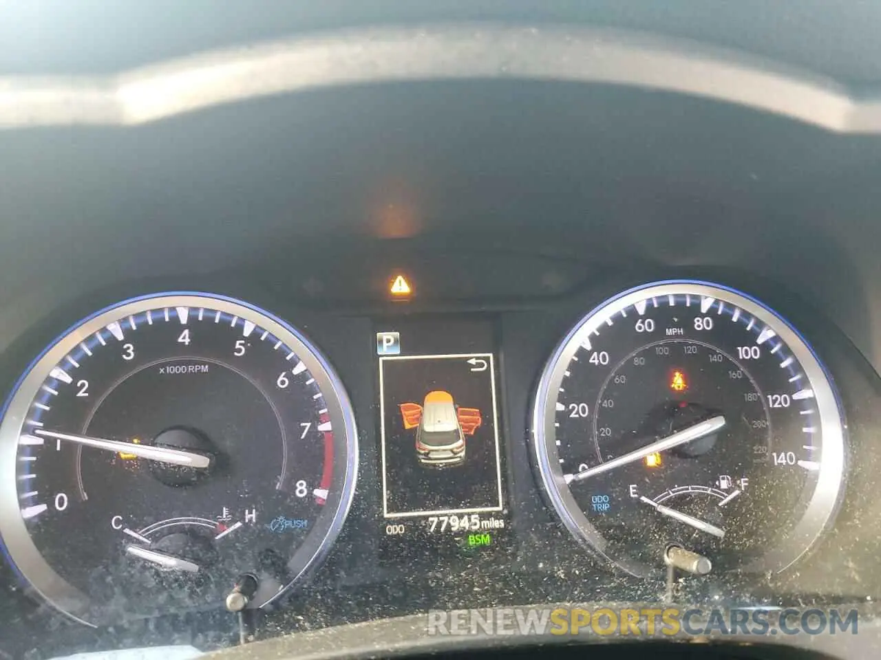 9 Photograph of a damaged car 5TDKZRFH1KS562280 TOYOTA HIGHLANDER 2019