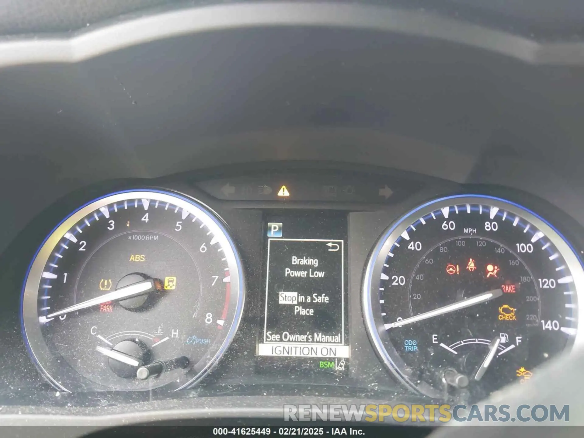7 Photograph of a damaged car 5TDKZRFH2KS327578 TOYOTA HIGHLANDER 2019