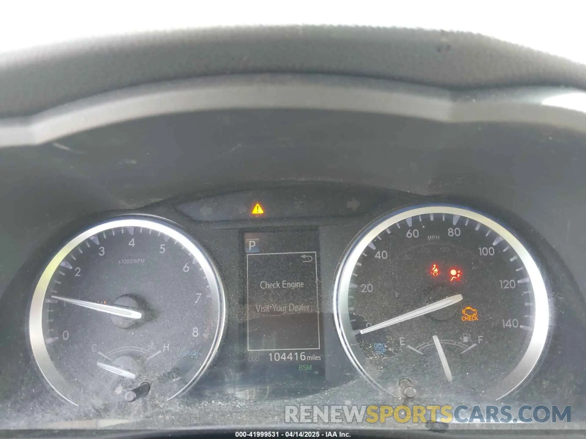 7 Photograph of a damaged car 5TDKZRFH3KS344289 TOYOTA HIGHLANDER 2019