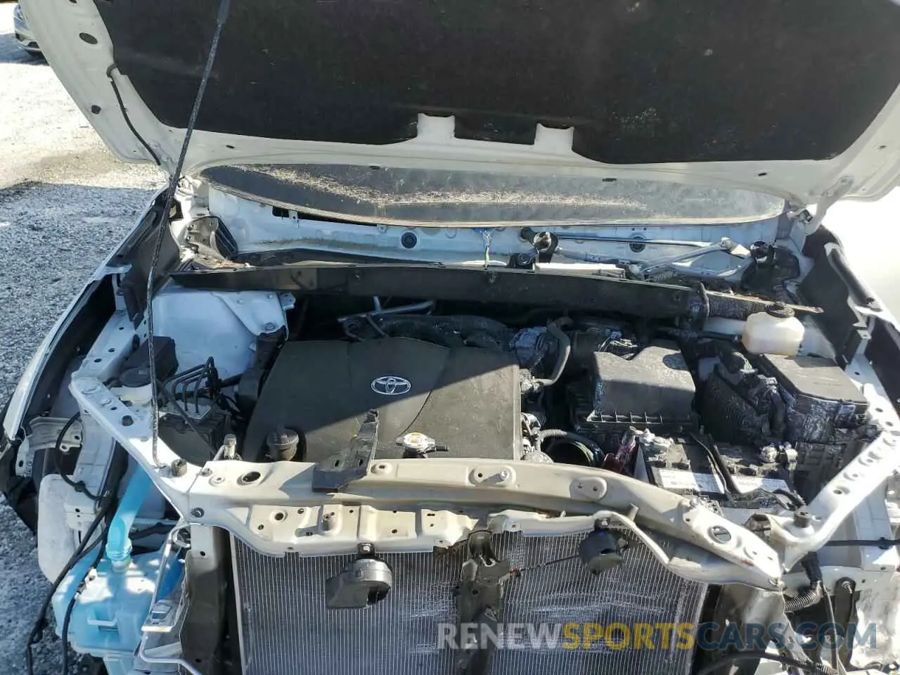 12 Photograph of a damaged car 5TDKZRFH3KS569876 TOYOTA HIGHLANDER 2019