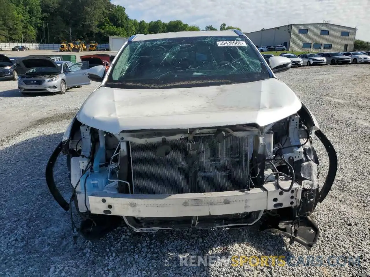 5 Photograph of a damaged car 5TDKZRFH3KS569876 TOYOTA HIGHLANDER 2019