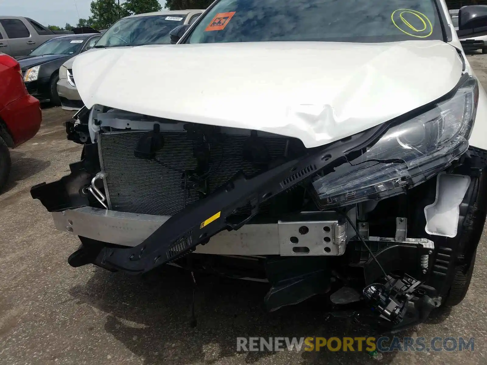 9 Photograph of a damaged car 5TDKZRFH5KS324609 TOYOTA HIGHLANDER 2019