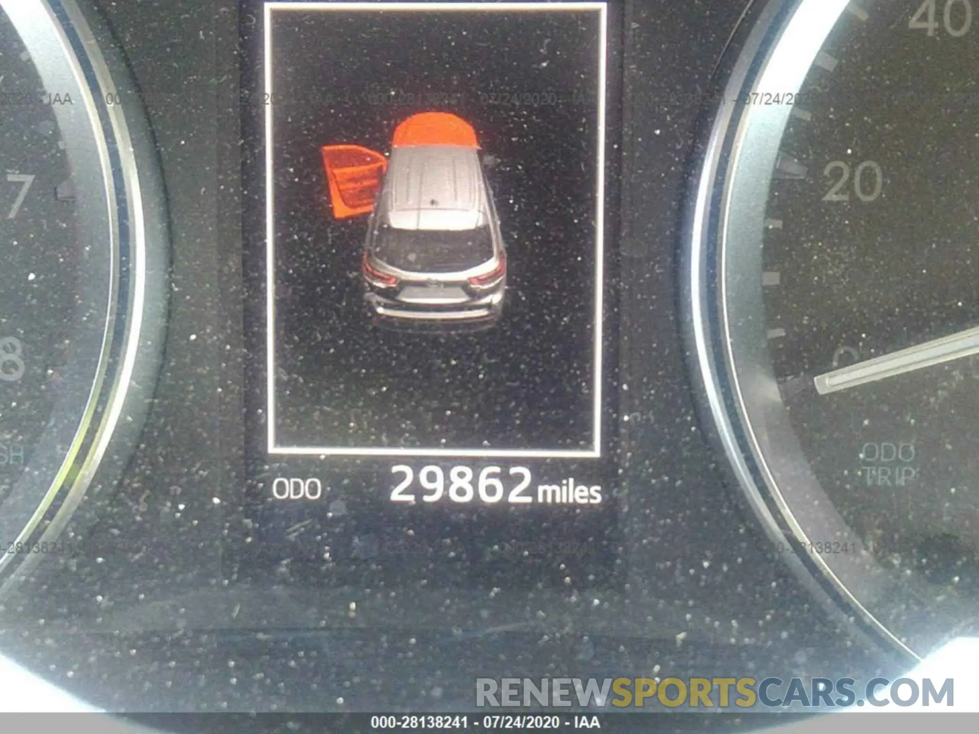 7 Photograph of a damaged car 5TDKZRFH5KS559060 TOYOTA HIGHLANDER 2019