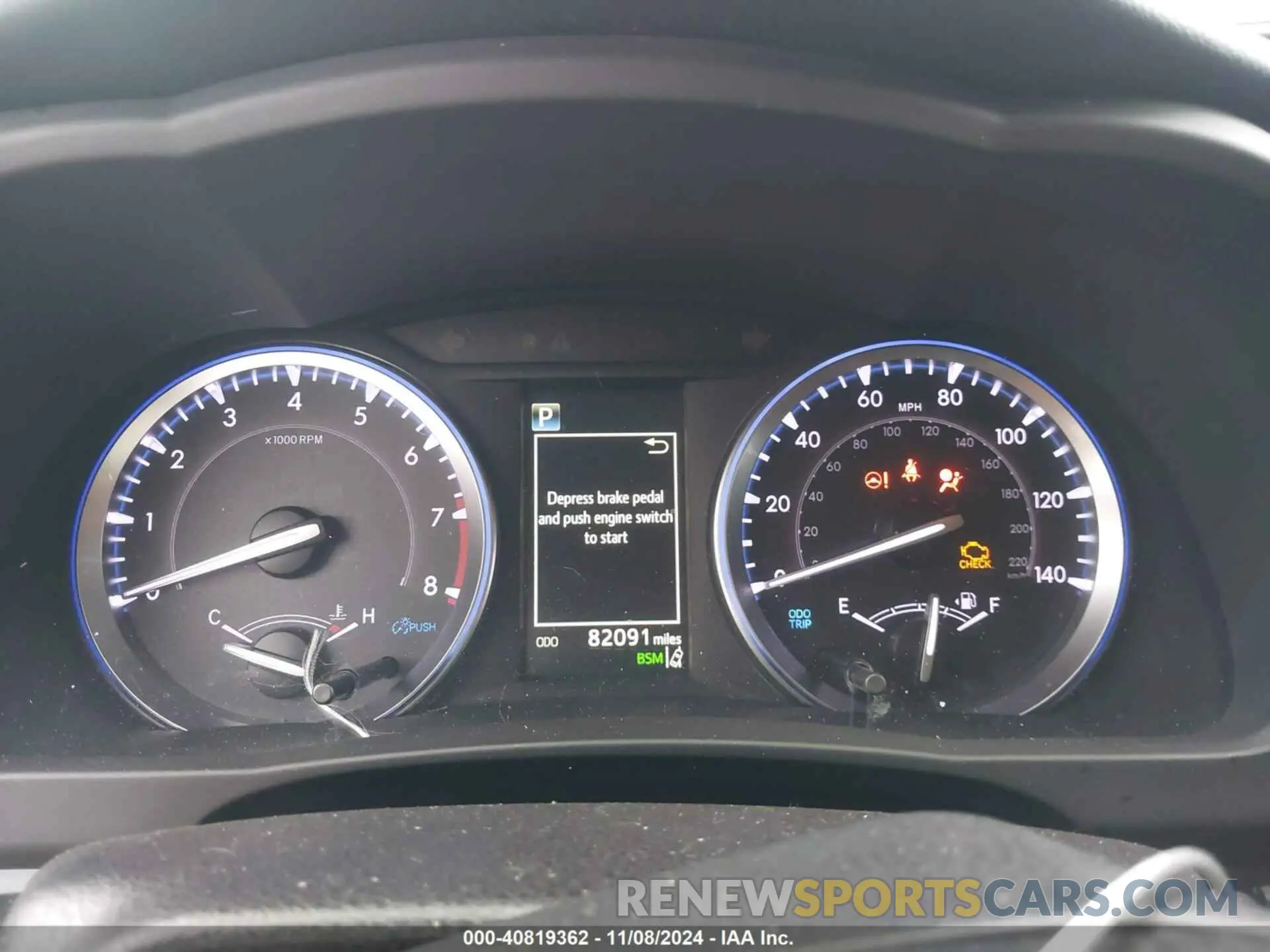 7 Photograph of a damaged car 5TDKZRFH9KS327674 TOYOTA HIGHLANDER 2019