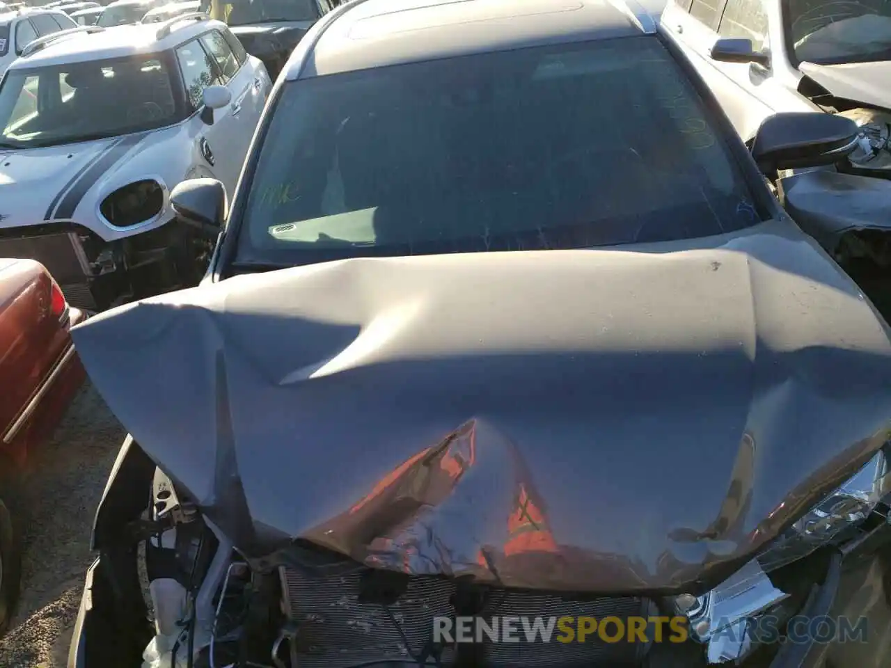 7 Photograph of a damaged car 5TDKZRFH9KS338772 TOYOTA HIGHLANDER 2019