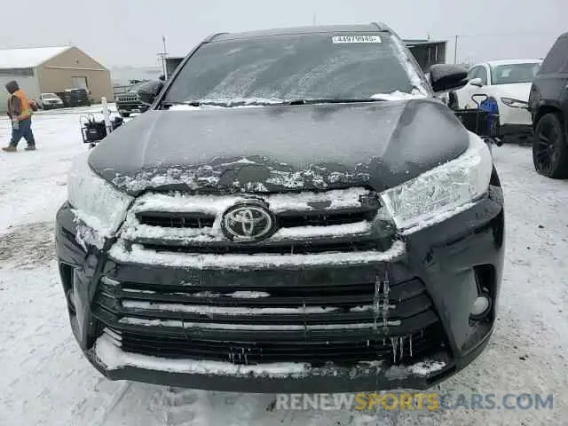 12 Photograph of a damaged car 5TDKZRFH9KS560034 TOYOTA HIGHLANDER 2019