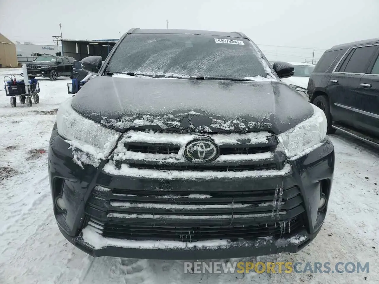 5 Photograph of a damaged car 5TDKZRFH9KS560034 TOYOTA HIGHLANDER 2019