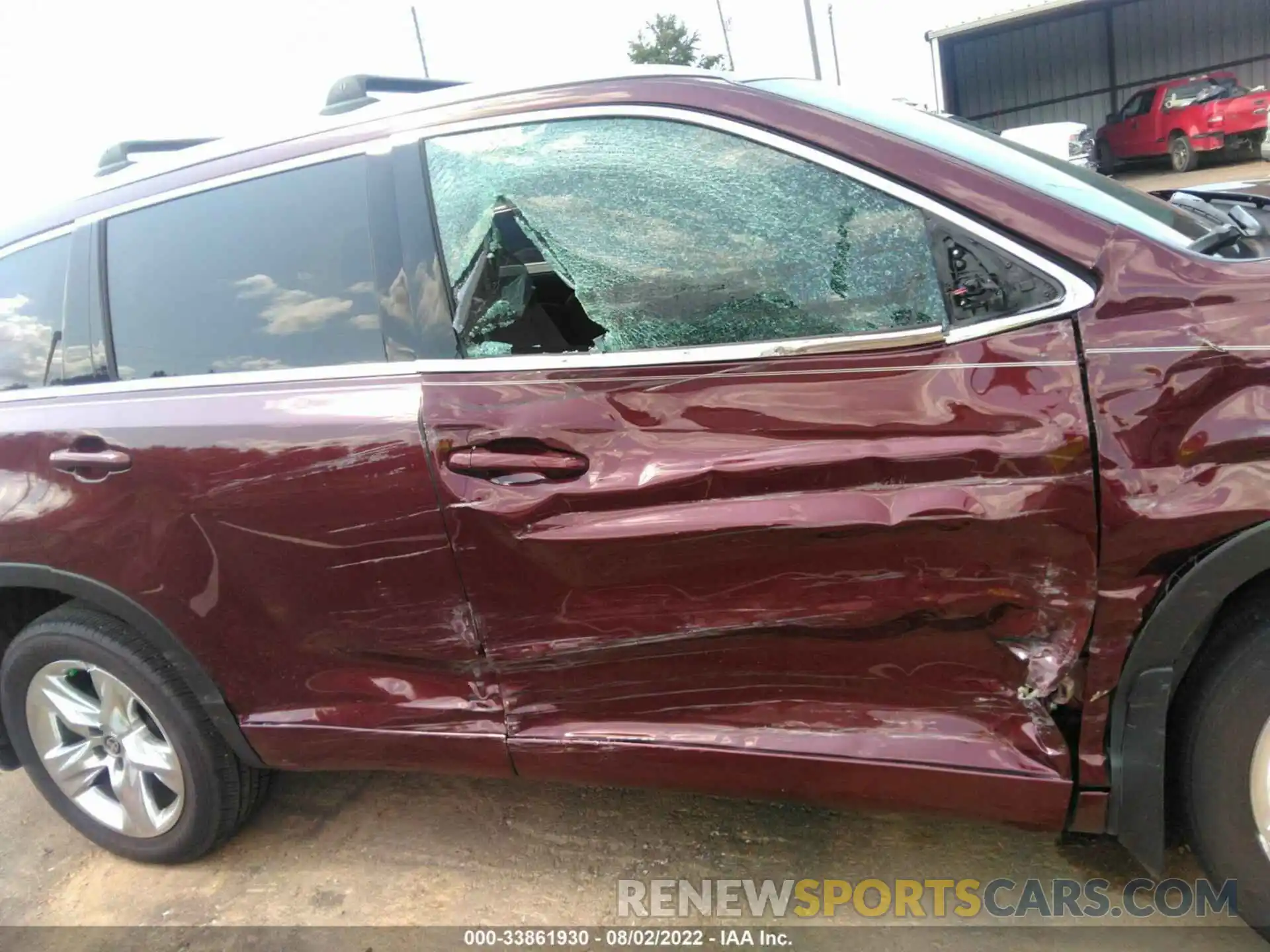 6 Photograph of a damaged car 5TDYZRFH0KS367944 TOYOTA HIGHLANDER 2019