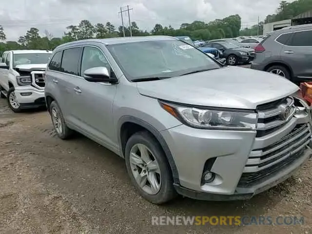 15 Photograph of a damaged car 5TDYZRFH2KS337926 TOYOTA HIGHLANDER 2019