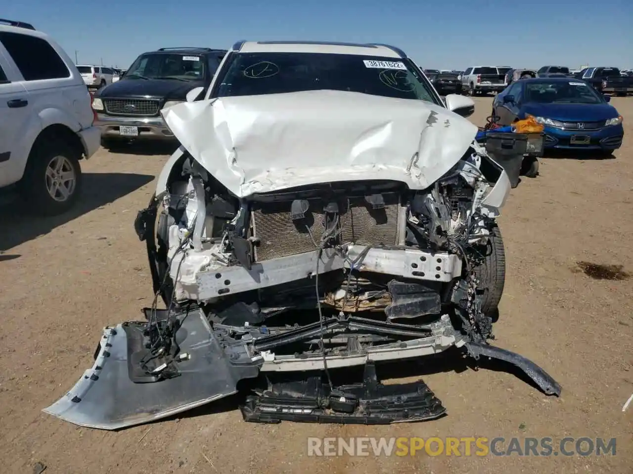 9 Photograph of a damaged car 5TDYZRFH3KS315921 TOYOTA HIGHLANDER 2019