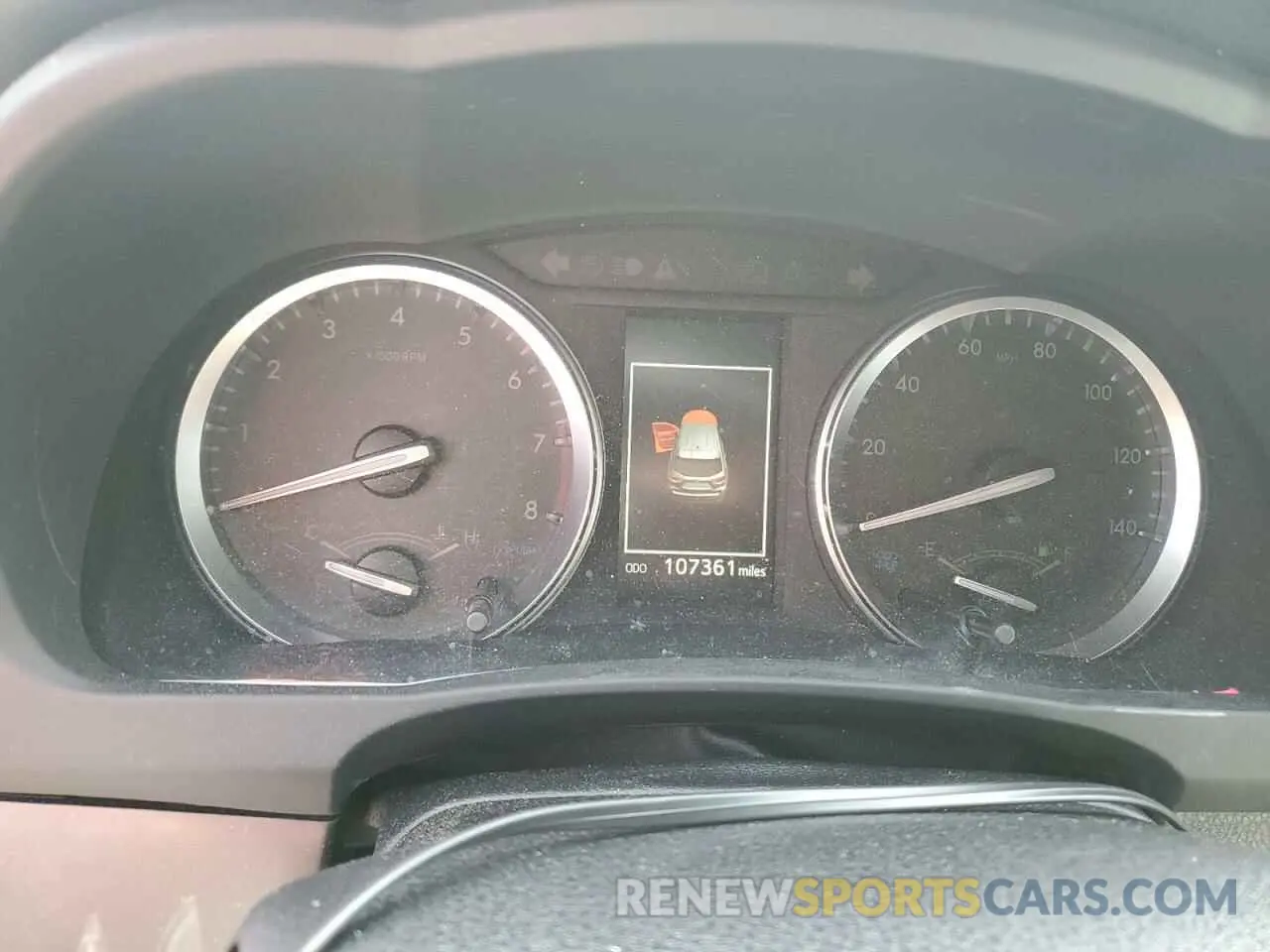 9 Photograph of a damaged car 5TDYZRFH4KS349107 TOYOTA HIGHLANDER 2019