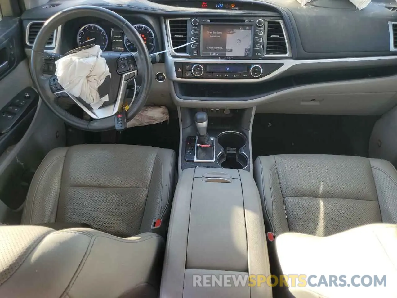 8 Photograph of a damaged car 5TDYZRFH8KS340877 TOYOTA HIGHLANDER 2019