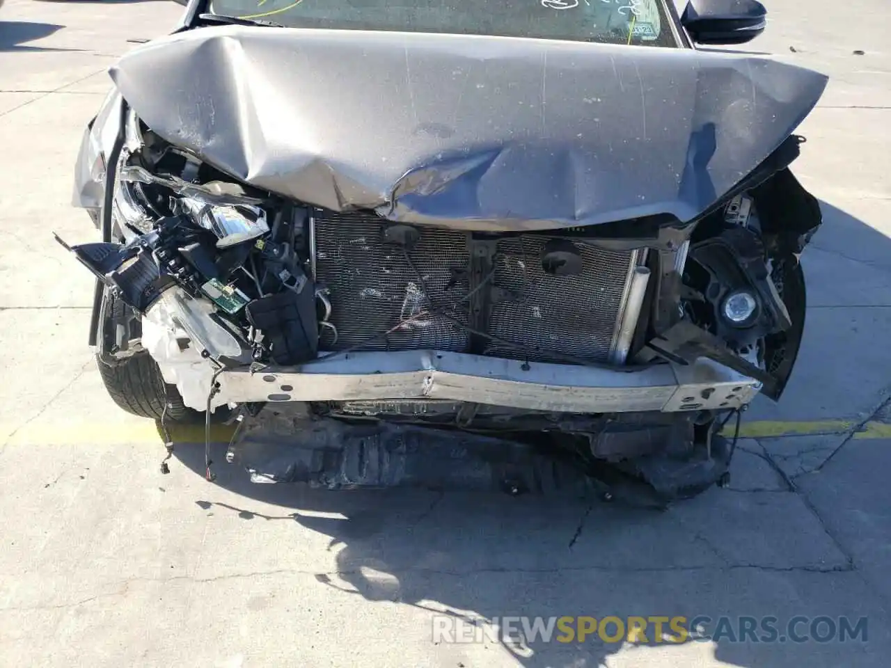 7 Photograph of a damaged car 5TDYZRFH8KS356769 TOYOTA HIGHLANDER 2019