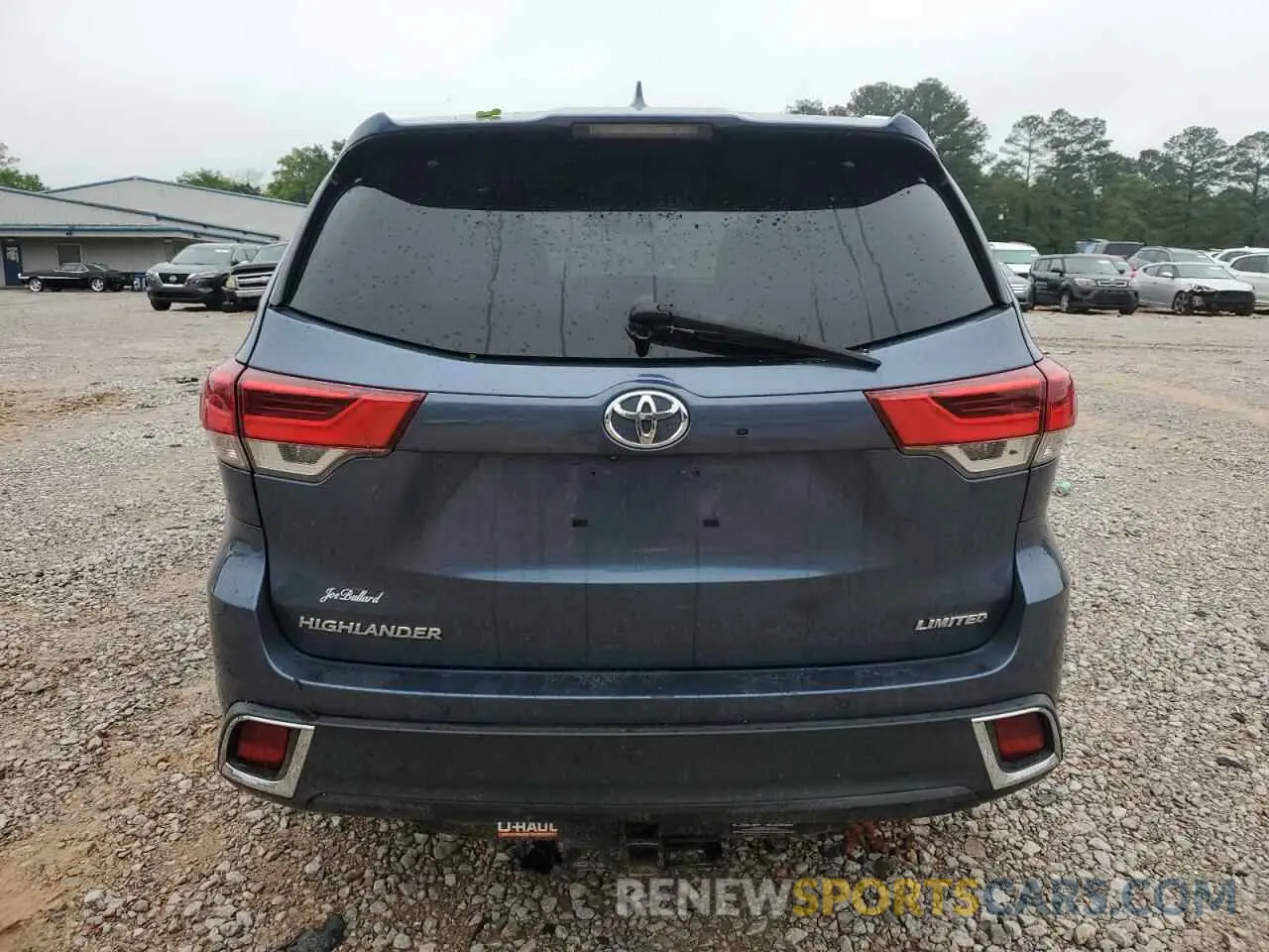 6 Photograph of a damaged car 5TDYZRFH8KS364953 TOYOTA HIGHLANDER 2019