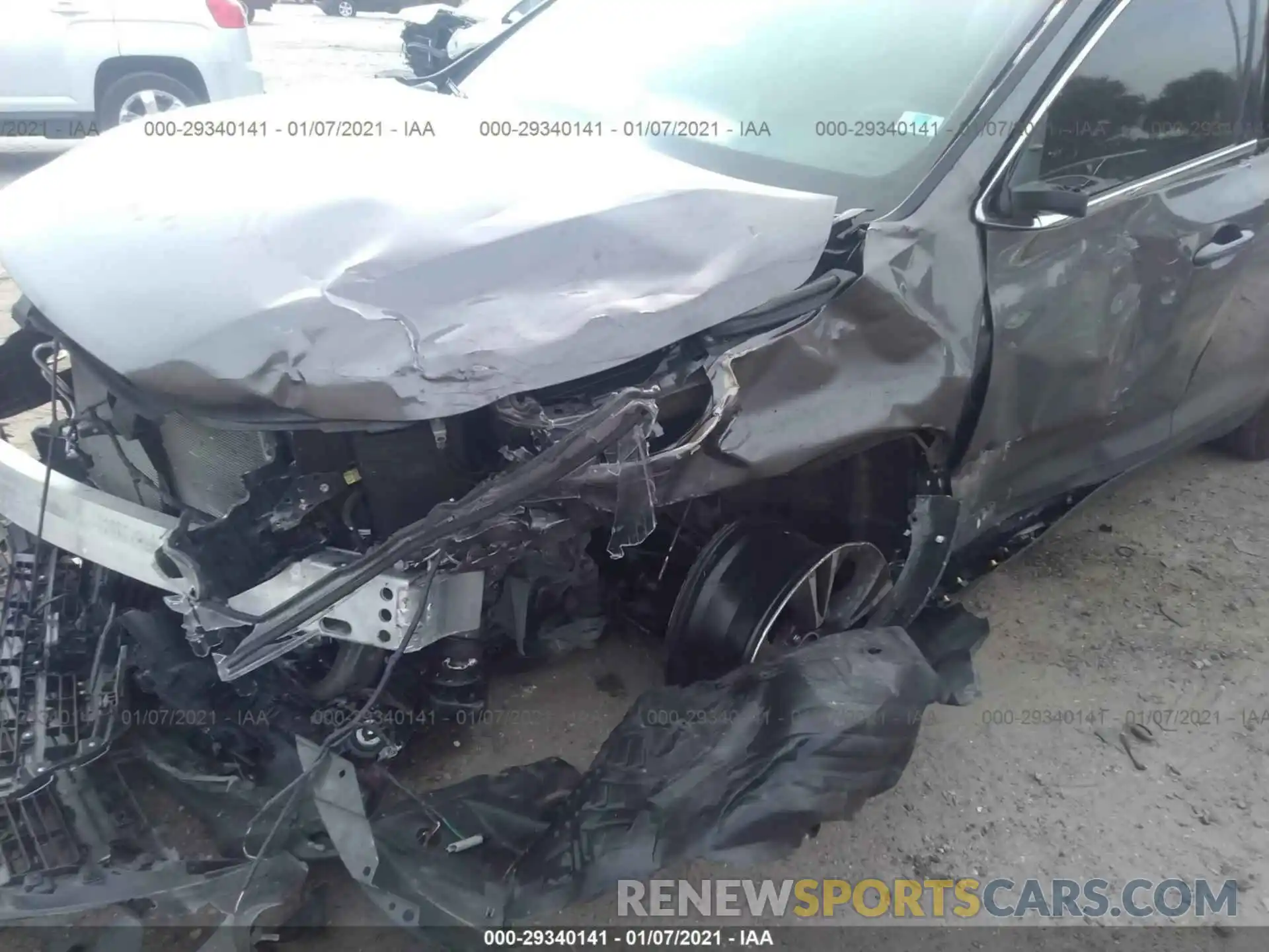 6 Photograph of a damaged car 5TDZARFH0KS046689 TOYOTA HIGHLANDER 2019