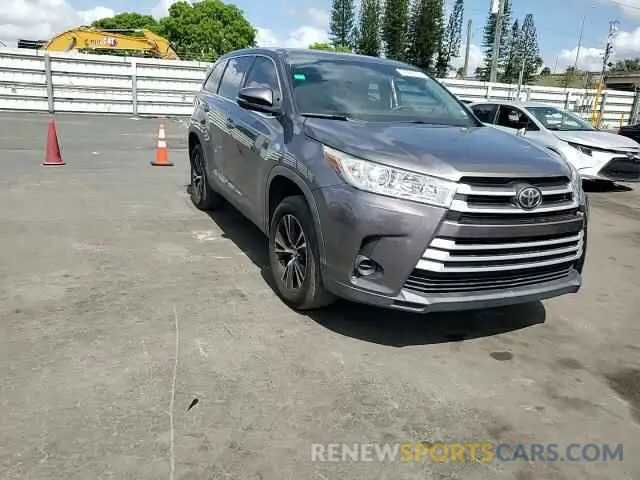 14 Photograph of a damaged car 5TDZARFH1KS050931 TOYOTA HIGHLANDER 2019
