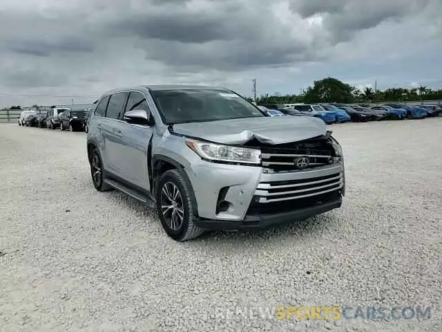 11 Photograph of a damaged car 5TDZARFH1KS057443 TOYOTA HIGHLANDER 2019
