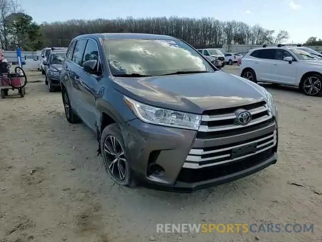 12 Photograph of a damaged car 5TDZARFH3KS049540 TOYOTA HIGHLANDER 2019