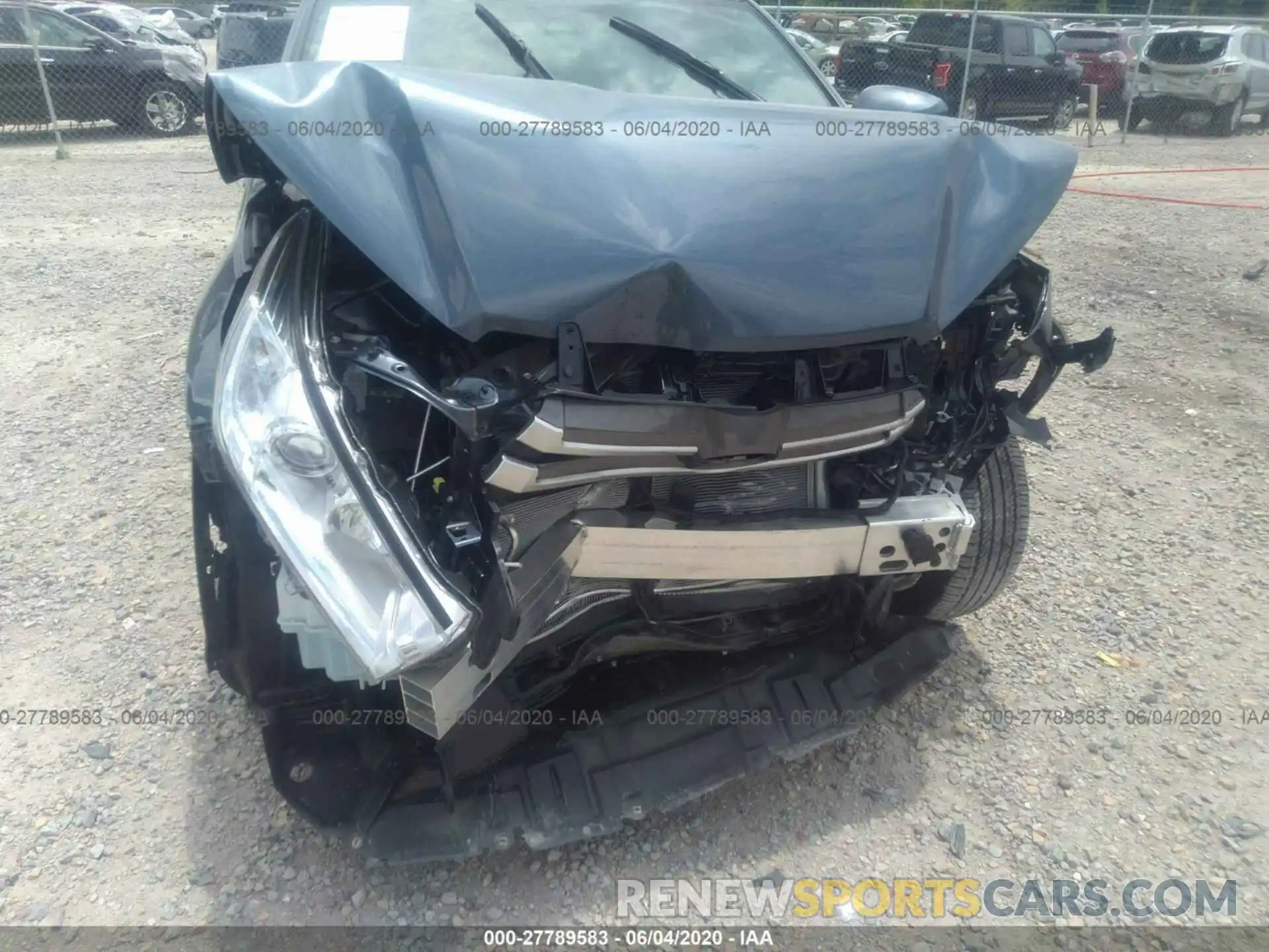 6 Photograph of a damaged car 5TDZARFH3KS057427 TOYOTA HIGHLANDER 2019