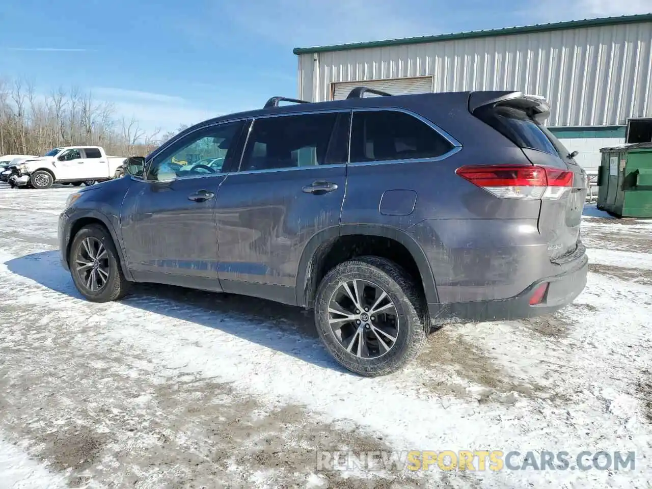 2 Photograph of a damaged car 5TDZARFH5KS046378 TOYOTA HIGHLANDER 2019