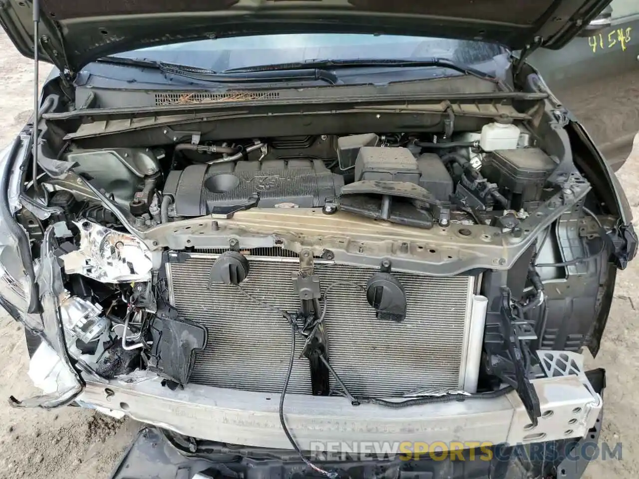 7 Photograph of a damaged car 5TDZARFH6KS047880 TOYOTA HIGHLANDER 2019