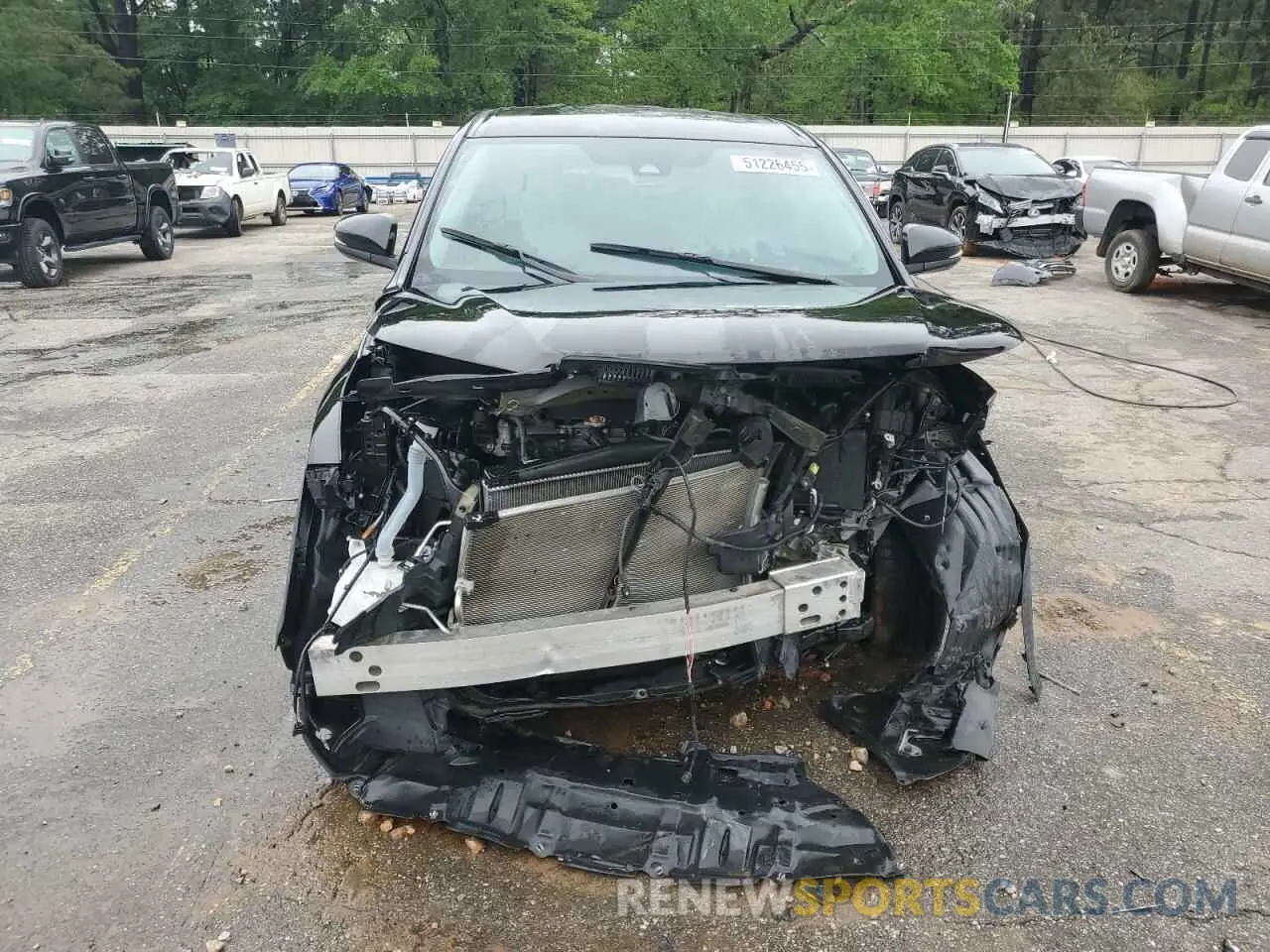 5 Photograph of a damaged car 5TDZARFH6KS059995 TOYOTA HIGHLANDER 2019