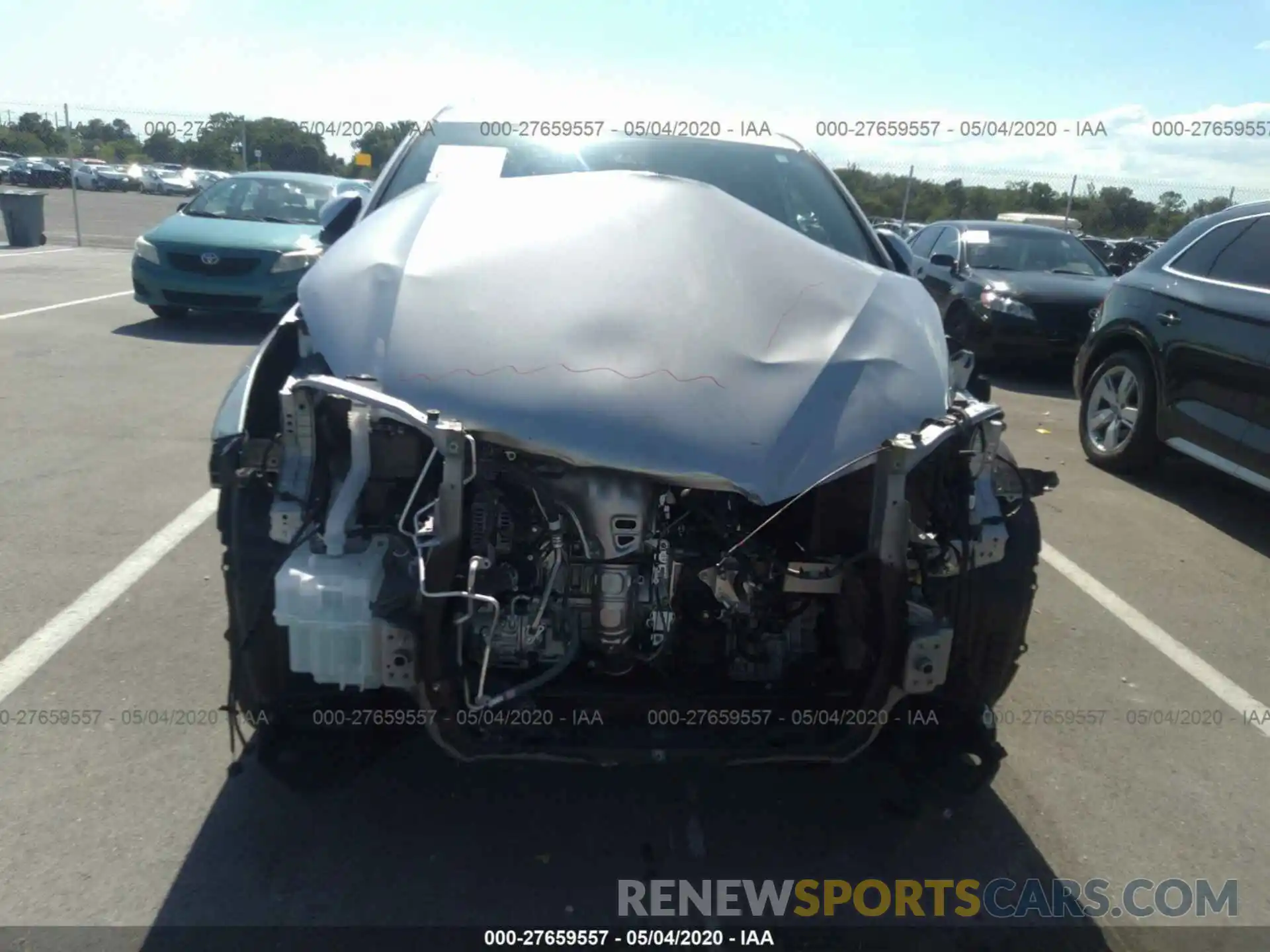 6 Photograph of a damaged car 5TDZARFH9KS055357 TOYOTA HIGHLANDER 2019