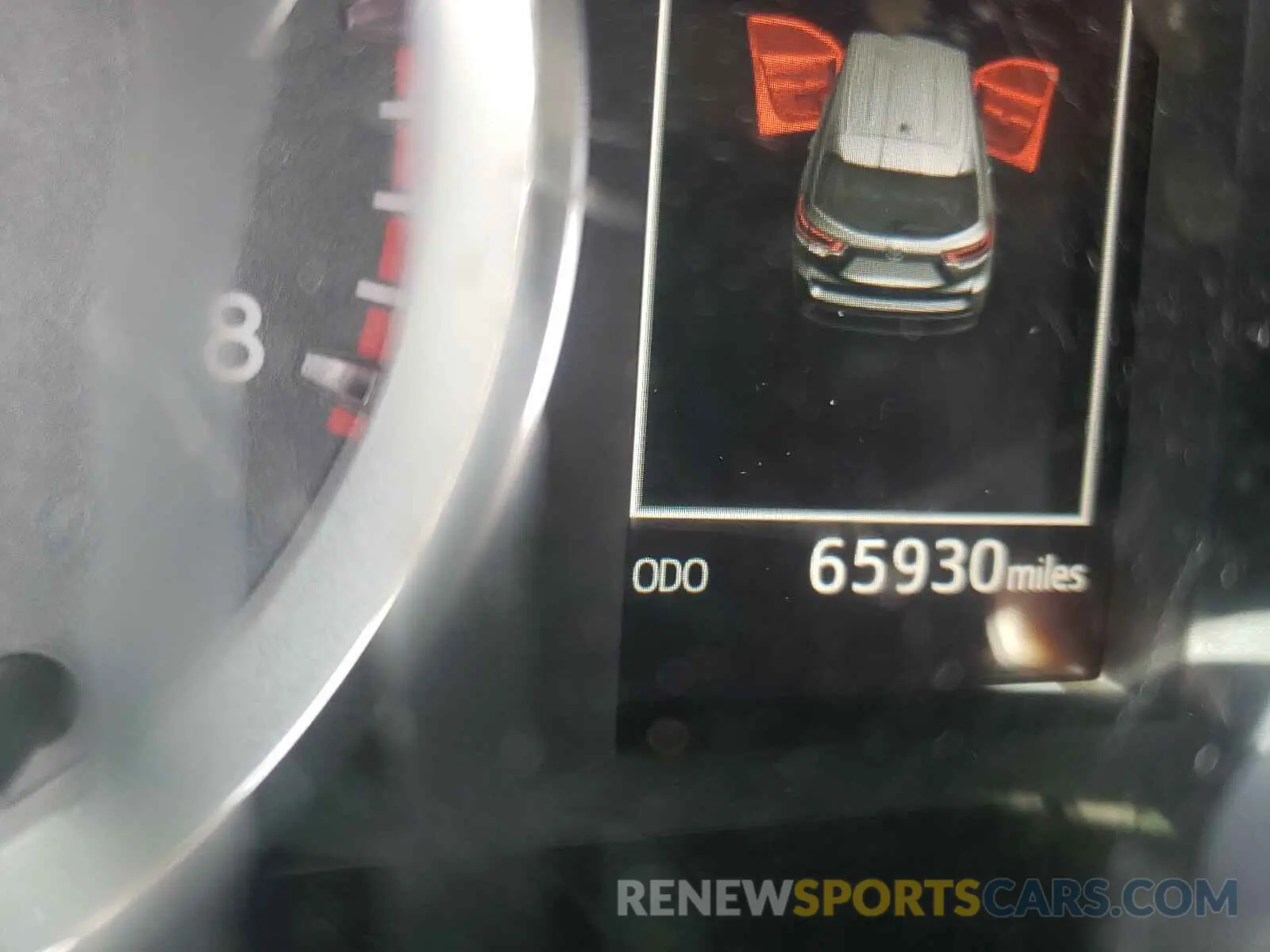 8 Photograph of a damaged car 5TDZARFHXKS049521 TOYOTA HIGHLANDER 2019
