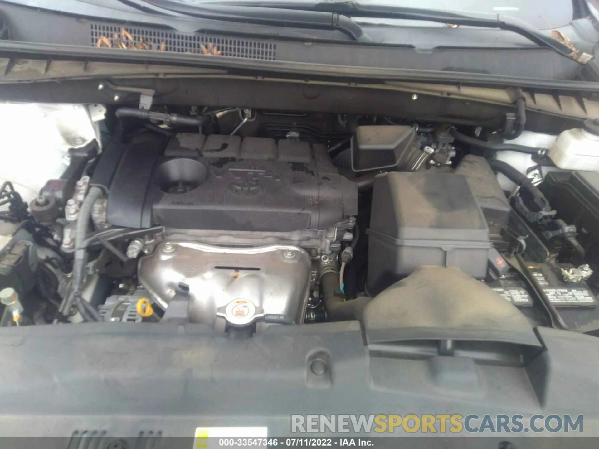 10 Photograph of a damaged car 5TDZARFHXKS060048 TOYOTA HIGHLANDER 2019