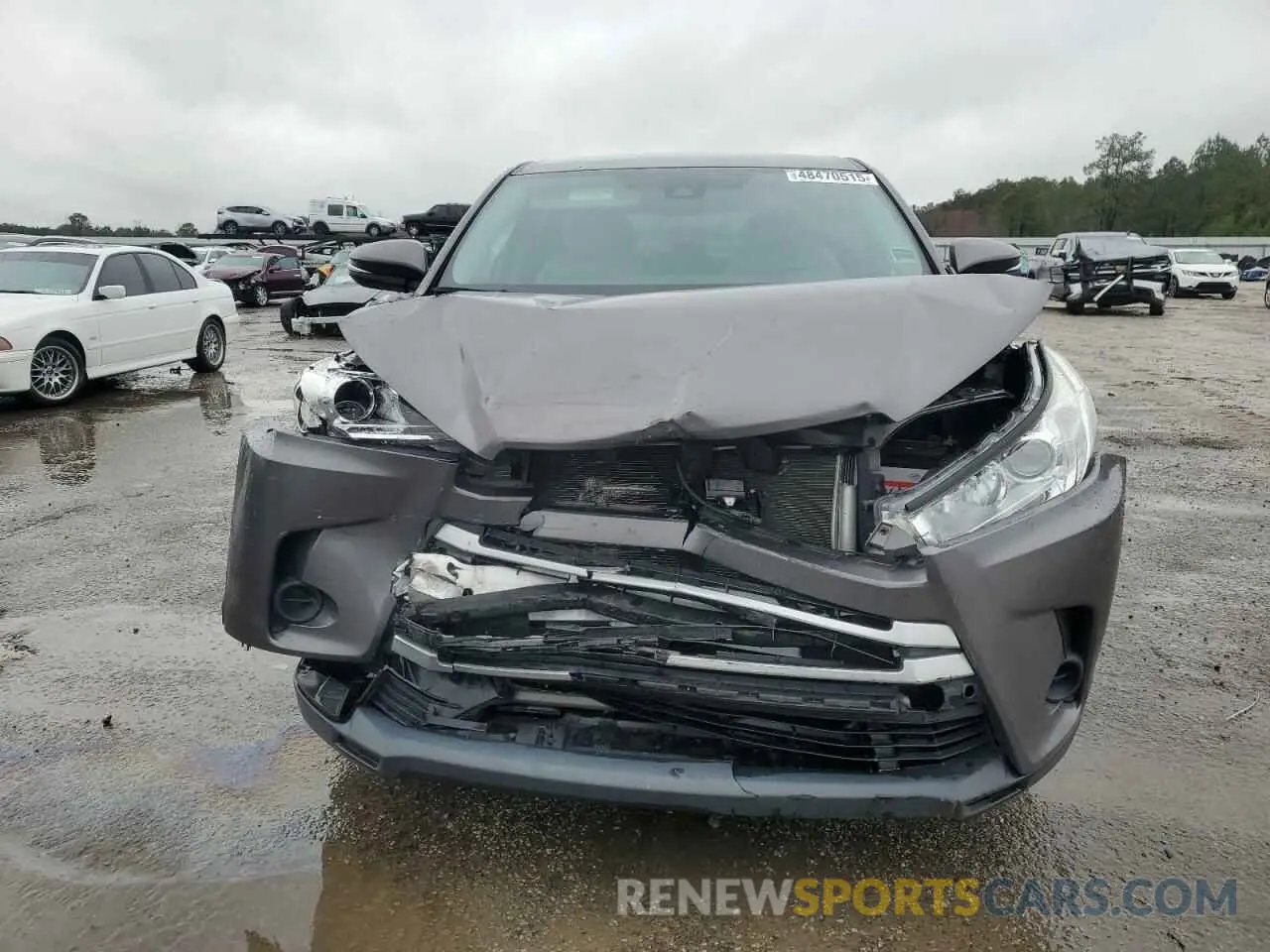 5 Photograph of a damaged car 5TDZARFHXKS060339 TOYOTA HIGHLANDER 2019