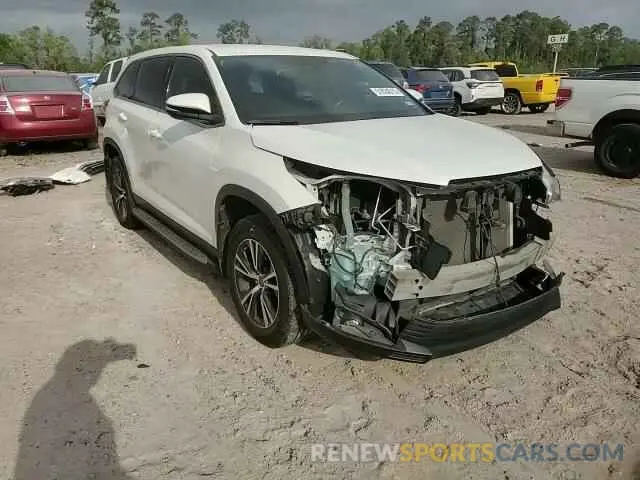 12 Photograph of a damaged car 5TDZZRFH0KS305836 TOYOTA HIGHLANDER 2019