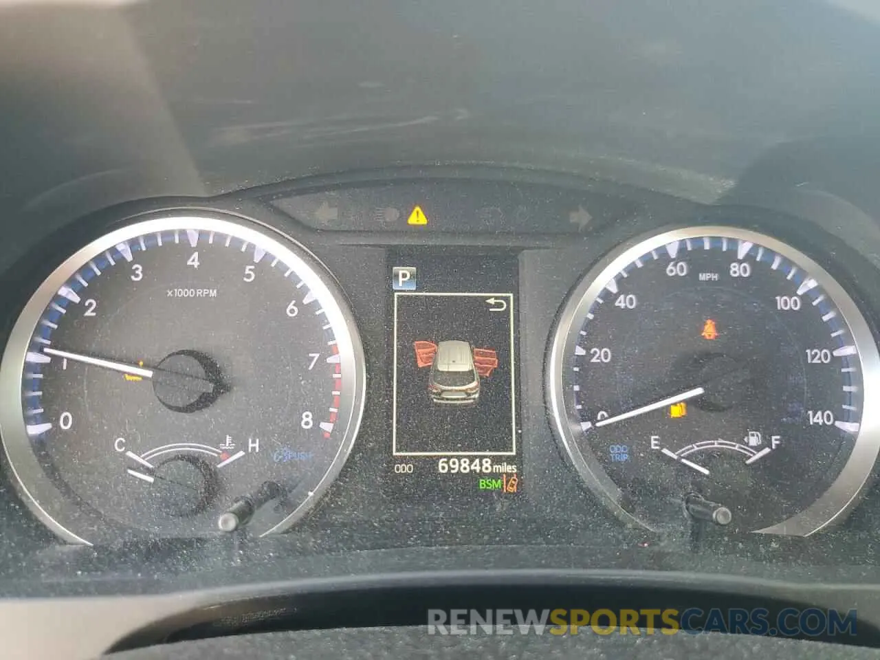 9 Photograph of a damaged car 5TDZZRFH2KS292054 TOYOTA HIGHLANDER 2019