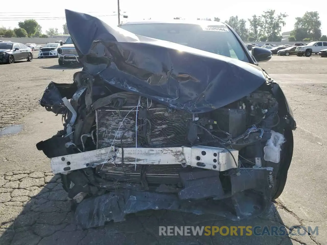 5 Photograph of a damaged car 5TDZZRFH4KS316922 TOYOTA HIGHLANDER 2019